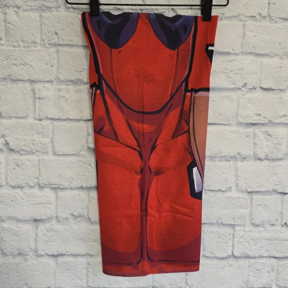 Marvel Deadpool Neck Gaiter Face Cover Cosplay Mask Scarf New